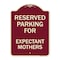 Signmission Parking Reserved for Expectant Mothers Heavy-Gauge Aluminum Sign, 18" L, 24" H, BU-1824-23388 A-DES-BU-1824-23388 - alternate 1